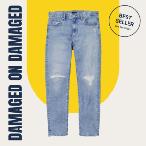 ยีนส์ ทรงเข้ารูป | Damaged