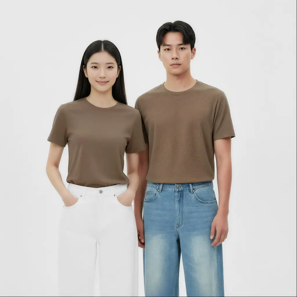 Ultrasoft Unisex Round Neck_Soft Lilac - Image 6